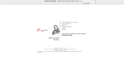 Desktop Screenshot of fredro.kulturalna.com